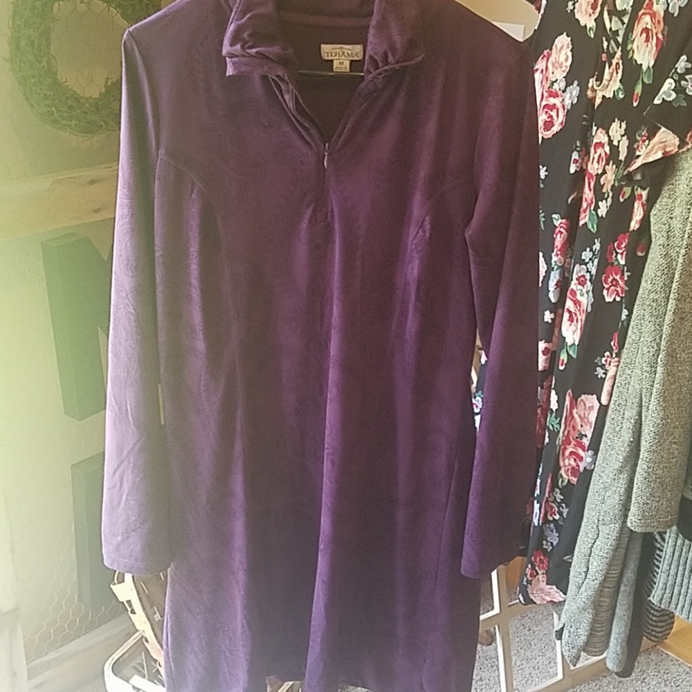 1/4 zip dress